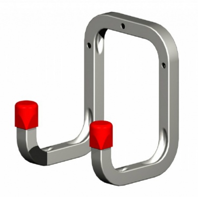 Double Wall Hook 90mm Galvanised Steel